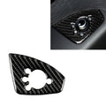 Car Carbon Fiber Door Button Decorative Sticker for Audi TT 8n 8J MK123 TTRS 2008-2014, Left Drive, B Style, Door Button , Left Drive B Door Button , Left Drive B