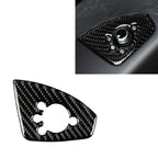 Car Carbon Fiber Door Button Decorative Sticker for Audi TT 8n 8J MK123 TTRS 2008-2014, Left Drive, B Style, Door Button , Left Drive B Door Button , Left Drive B