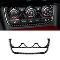 Car Carbon Fiber Air Conditioning Button Decorative Sticker for Audi TT 8n 8J MK123 TTRS 2008-2014, Left and Right Drive Universal, Air Conditioning Button Air Conditioning Button
