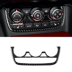 Car Carbon Fiber Air Conditioning Button Decorative Sticker for Audi TT 8n 8J MK123 TTRS 2008-2014, Left and Right Drive Universal, Air Conditioning Button Air Conditioning Button