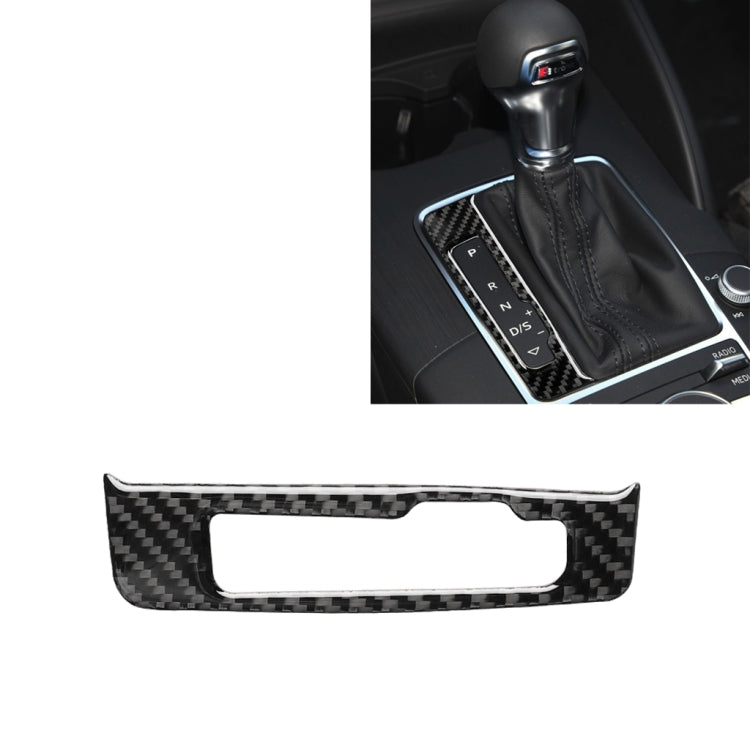 Car Carbon Fiber Gear Shift Frame Decorative Sticker for Audi A3 / 8V 2014-2019, Left Drive, Gear Shift Frame, Left Drive – Durable Build, Easy to Use Gear Shift Frame, Left Drive