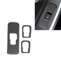 3 PCS Car Carbon Fiber Window Lifting Button Decorative Stickers for Volvo V60 2010-2017 / S60 2010-2018, Right Drive, Window Lifting Button, Right Drive Window Lifting Button, Right Drive