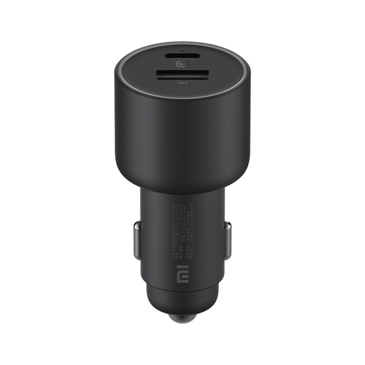 Original Xiaomi CC07ZM 100W Dual Ports USB + USB-C / Type-C Car Charger Fast Charging Version 1A1C, 100W 100W