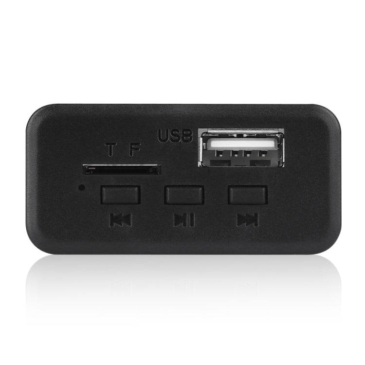 Car 12V Audio MP3 Player Decoder Board FM Radio TF Card USB AUX, with Bluetooth, 38, 38 (White) 38 Black