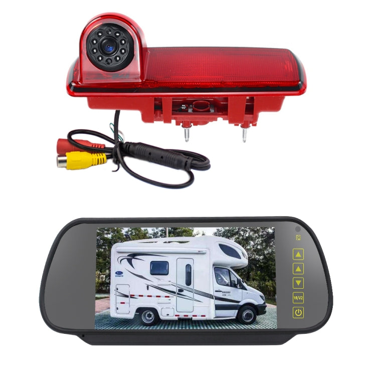 PZ463 Car Waterproof 170 Degree View Camera + 7 inch Rearview Monitor for Renault / Opel, PZ463 + 7 inch Rearview Monitor PZ463 + 7 inch Rearview Monitor