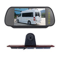 PZ461 Car Waterproof High Position Tail Light Brake Light View Camera + 7 inch Rearview Monitor for Mercedes Benz / Volkswagen, PZ461 + 7 inch Rearview Monitor PZ461 + 7 inch Rearview Monitor
