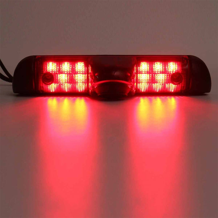 PZ460 Car Waterproof HD High Position Brake Light View Camera + 7 inch Rearview Monitor for Fiat / Citroen / Peugeot, PZ460 + 7 inch Rearview Monitor