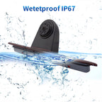 PZ461 Car Waterproof High Position Tail Light Brake Light View Camera for Mercedes Benz / Volkswagen, PZ461