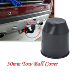 50mm Plastic Car Truck Tow Ball Cover Cap Towing Hitch Trailer Towball Protection, A1423