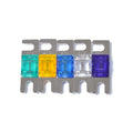 5 PCS Car Audio AFS Mini ANL 30A 40A 60A 80A 100Amp Fuse Nicked Plated, 30A 40A 60A 80A 100Amp 30A 40A 60A 80A 100Amp