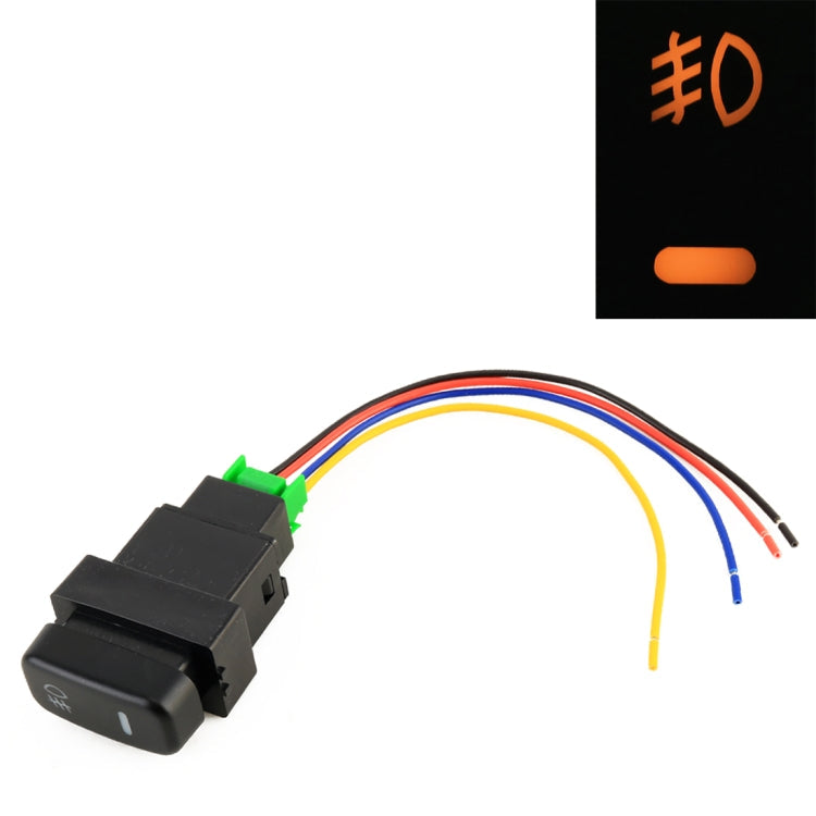 Car Fog Light On-Off Button Switch for Mitsubishi, with Cable – Durable Build, Easy to Use, For Mitsubishi, with Cable For Mitsubishi, with Cable