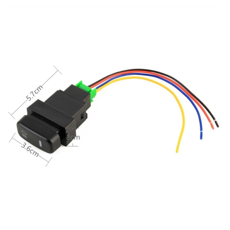Car Fog Light On-Off Button Switch for Mitsubishi, with Cable – Durable Build, Easy to Use, For Mitsubishi, with Cable