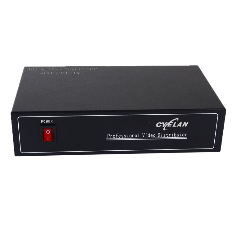 Coaxial AHD / CVI / TVI 2 into 4 Video Signal Splitter, 2 into 4 2 into 4
