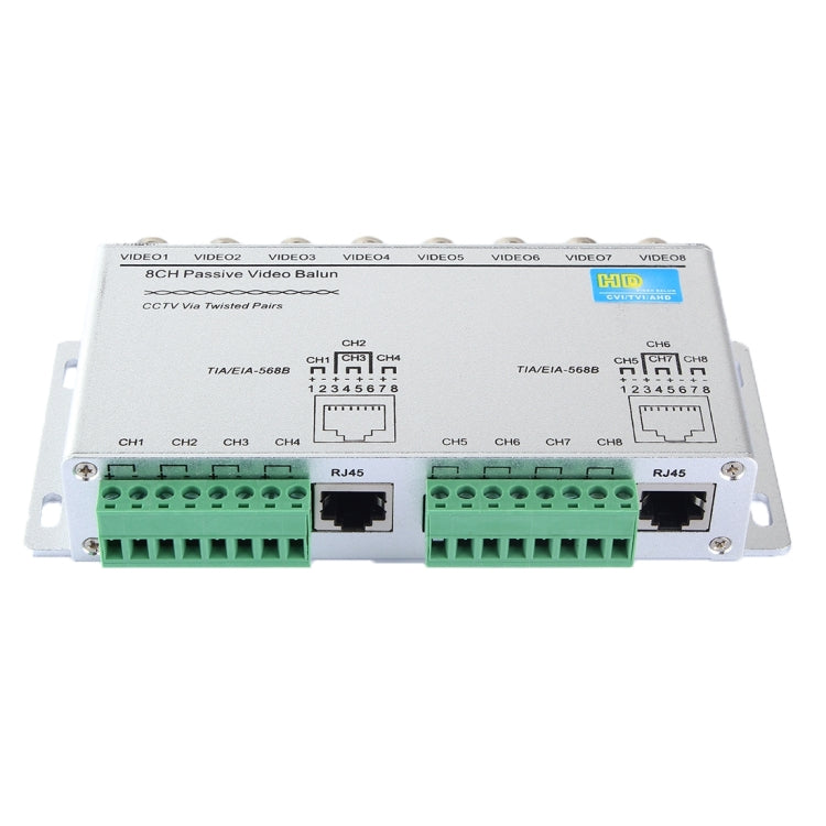 HD208 HD-CVI/TVI/AHD CCTV 8CH Passive Video Balun, HD208 HD208