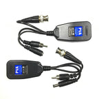 2 PCS Anpwoo 205PVA 3 in 1 Power + Video + Audio Balun HD-CVI/AHD/CVI Passive Twisted Transceiver, 205PVA Transceiver