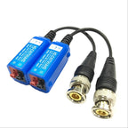 2 PCS Anpwoo 210C Spliceable Screwless-type Coaxial HD-CVI/AHD/TVI 1CH Passive Transceiver Video Balun, Video Balun Video Balun