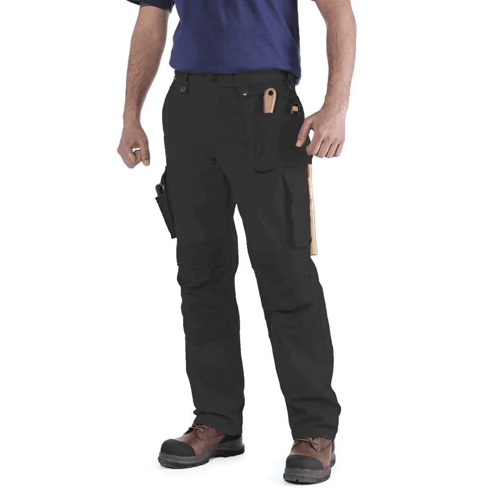 Carhartt 100233 Multi Pocket Ripstop Pant Work Trouser BLACK Waist 42" / Leg 28"