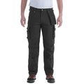 Carhartt 101837 Washed Duck Multi Pocket Pant Trouser BLACK
