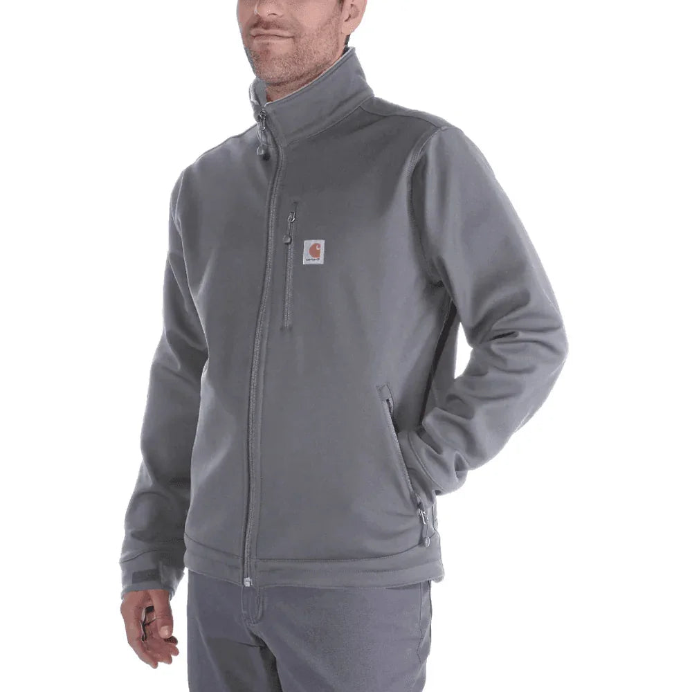 Carhartt 102199 Crowley Heavy Weight Soft Shell Jacket CHARCOAL 2XL