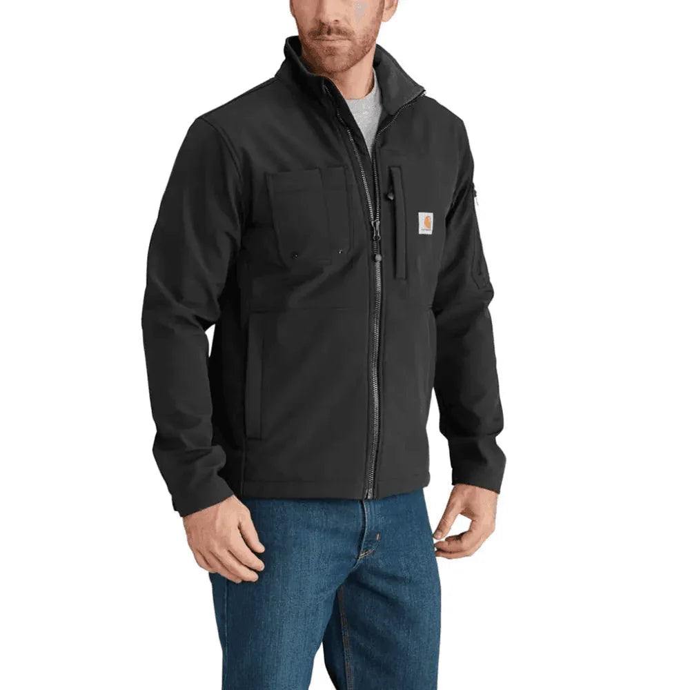 Carhartt 102703 Rough Cut Soft Shell Work Jacket BLACK
