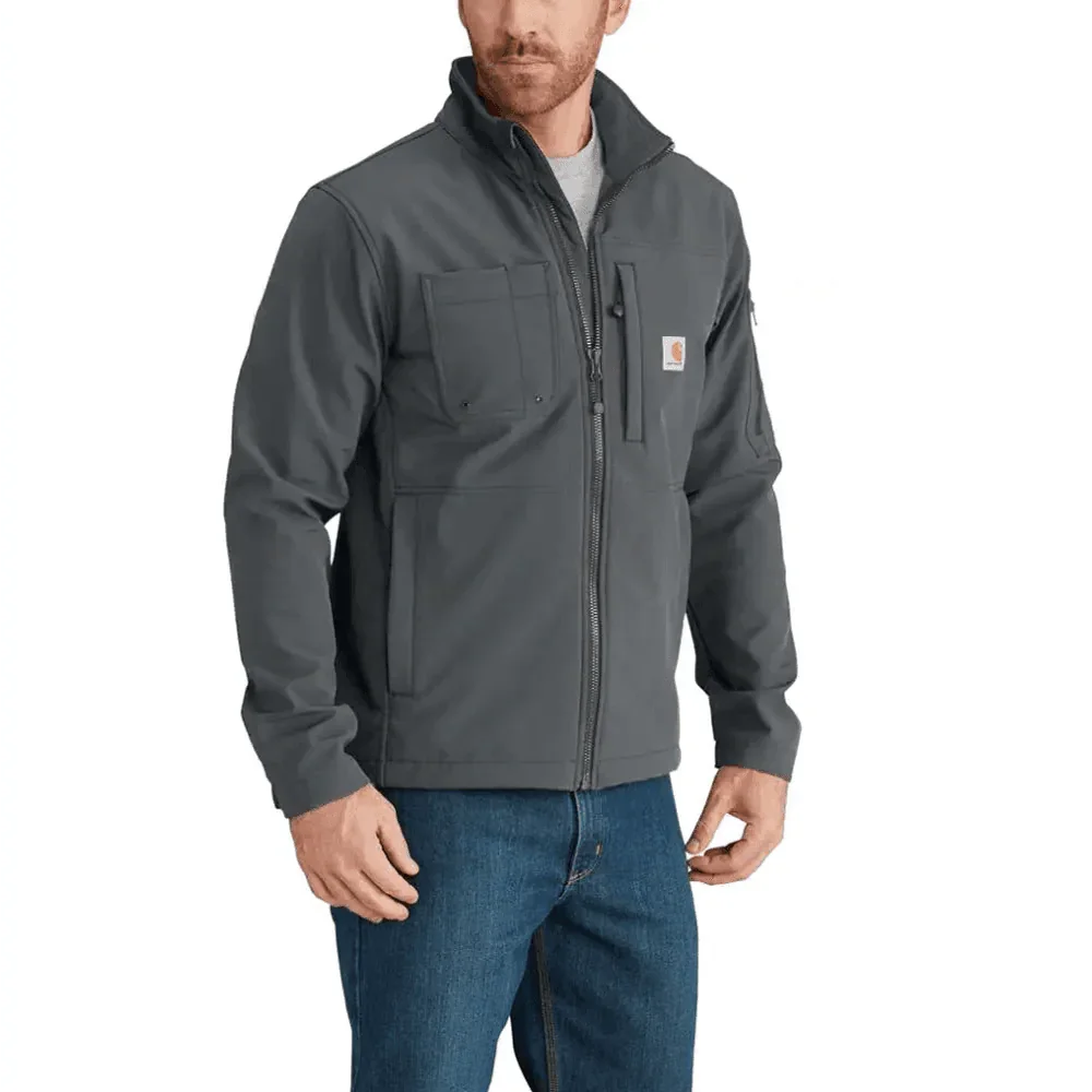 Carhartt 102703 Rough Cut Soft Shell Work Jacket CHARCOAL SMALL