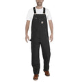 Carhartt 102776 Relaxed Fit Duck Bib Overall BLACK