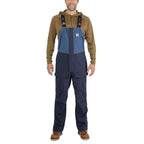 Carhartt 102984 Angler Bib Dungarees Waterproof Fishing Overall DARK BLUE NAVY