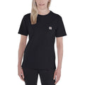 Carhartt 103067 Women's Loose Fit Heavyweight Short Sleeve K87 Pocket T-Shirt BLACK