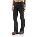Carhartt 103104 Womens Rugged Flex Loose Fit Canvas Work Pant BLACK