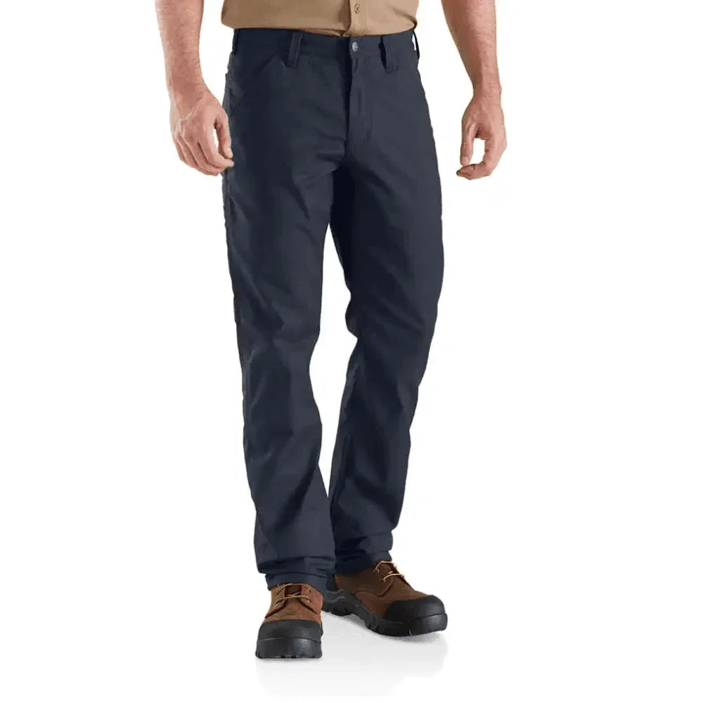 Carhartt 103109 Rugged Professional Series Flex Relaxed Fit Canvas Work Pant Trouser Navy Waist 31" / Leg 32"