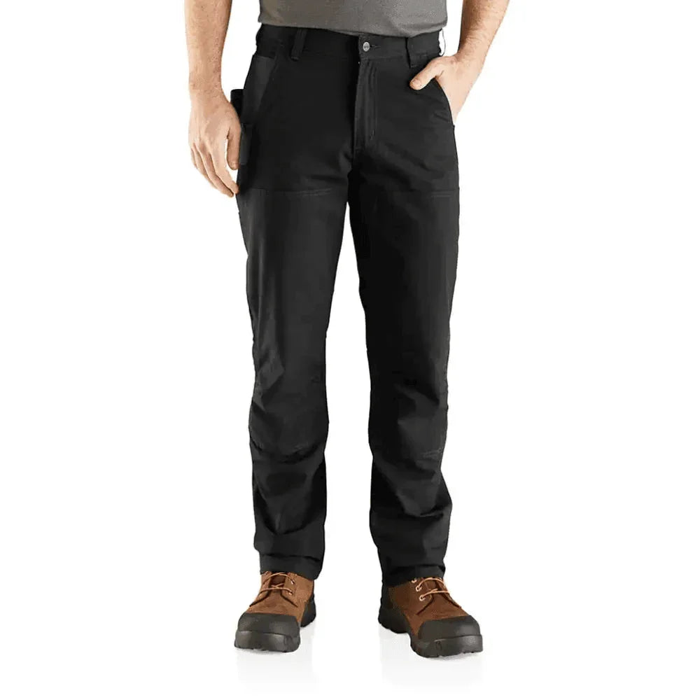 Carhartt 103160 Steel Rugged Flex Relaxed Fit Double Front Cargo Trouser Pant BLACK