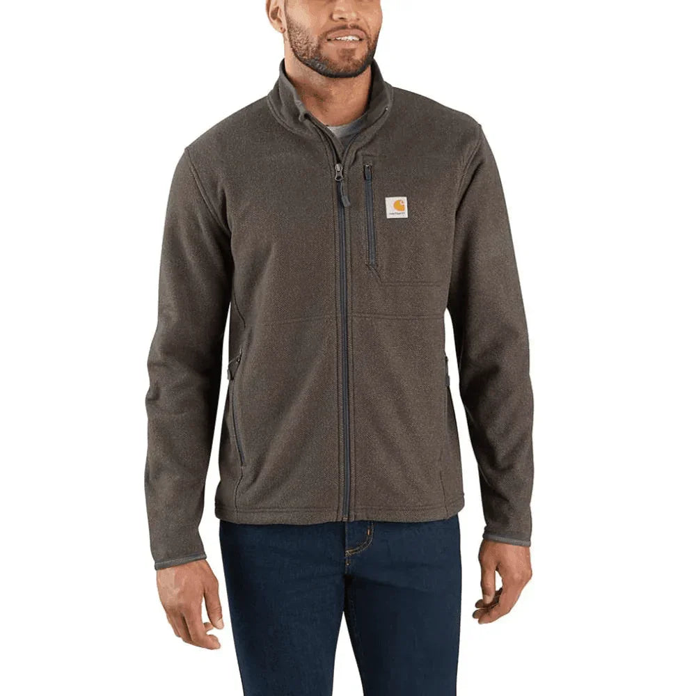 Carhartt 103832 Dalton Full Zip Fleece Jacket TARMAC HEATHER