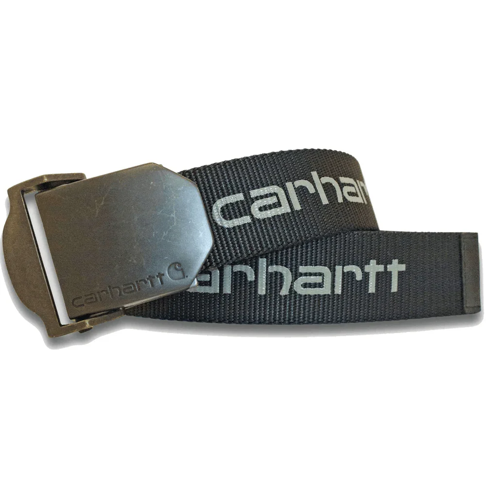 Carhartt A0005501 Heavy Duty Nylon Webbing Belt BLACK