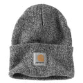 Carhartt A18 Watch Knitted Cuff Beanie Hat BLACK WHITE One Size