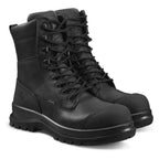 Carhartt F702905 Detroit Rugged Flex Waterproof S3 8 Inch Safety Work Boot BLACK