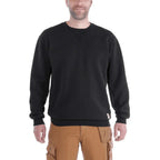 Carhartt K124 Loose Fit Midweight Crew Neck Sweatshirt BLACK