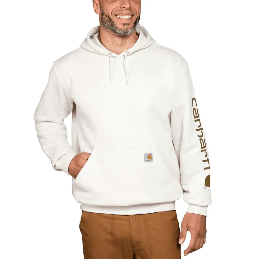 Carhartt K288 Loose Fit Midweight Logo Sleeve Graphic Hoodie MALT