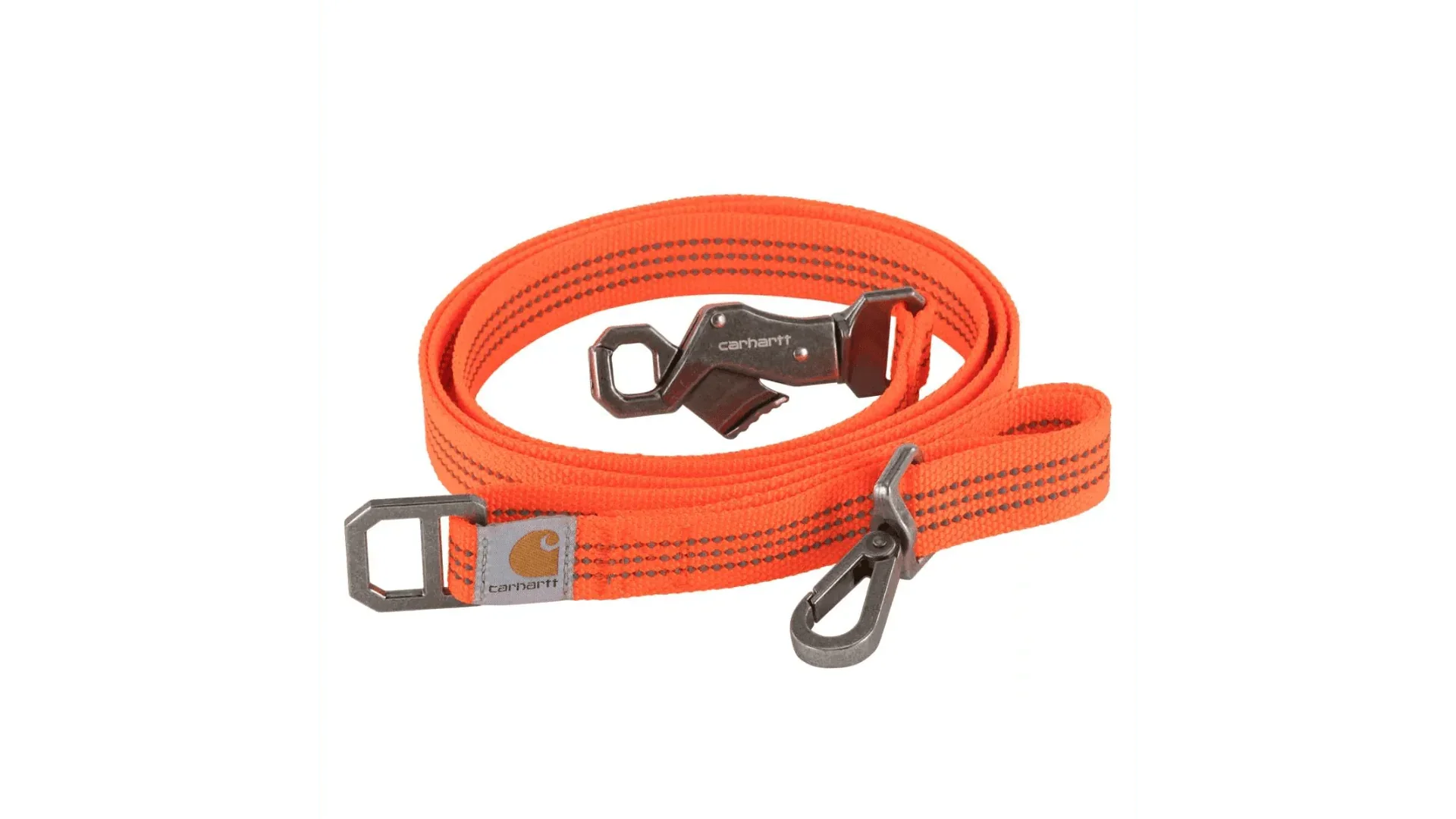 Carhartt P000346 Rugged Tradesmans Dog Leash Lead HUNTER ORANGE