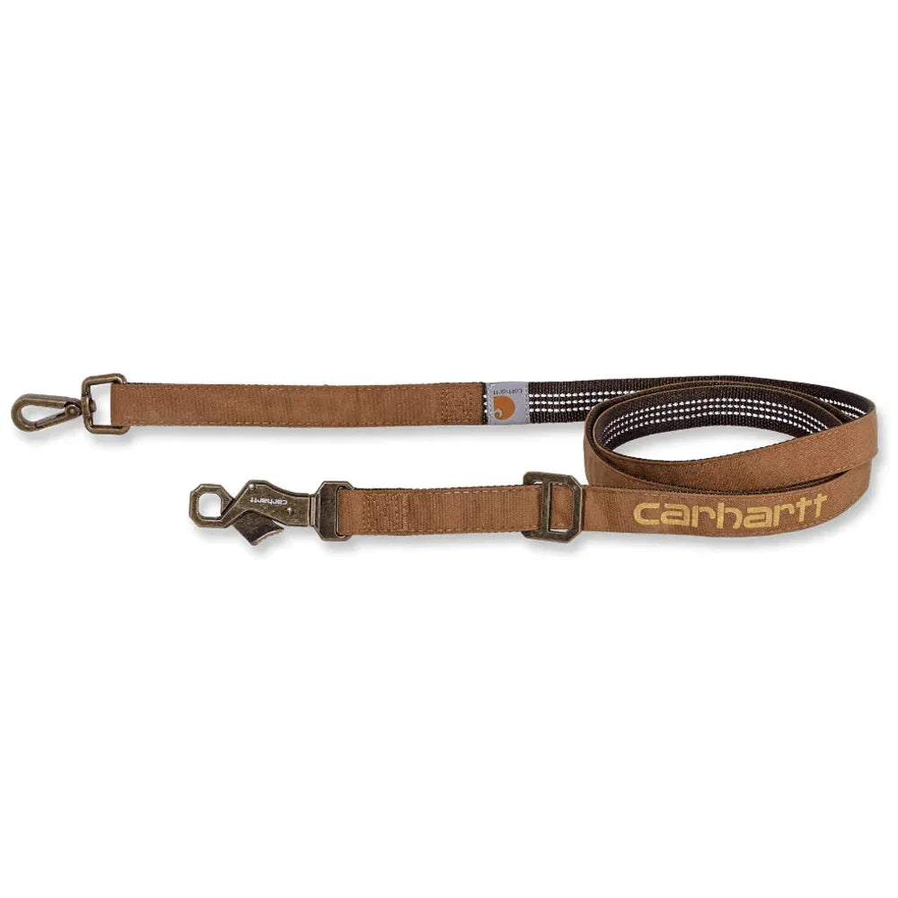 Carhartt P000347 Nylon Duck Dog Leash CARHARTT BROWN