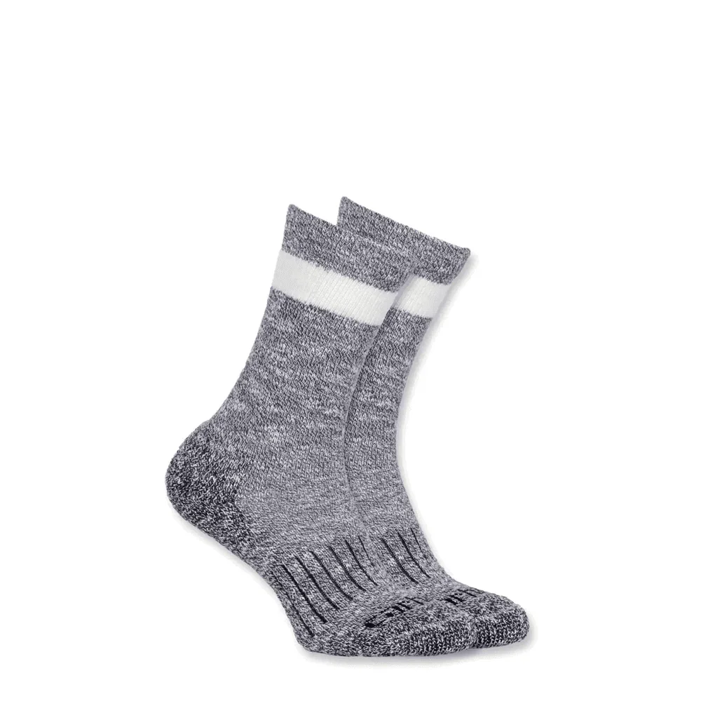 Carhartt WA768 ALL SEASON CREW SOCK 1 PAIR BLACK MEDIUM