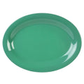 Green Oval Platter 345mm x 265mm / (10.43 inches) - Pack Of 12 Default Title