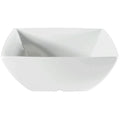 Classic Square Melamine White Bowl 74ml / 2oz - Pack of 12 Default Title