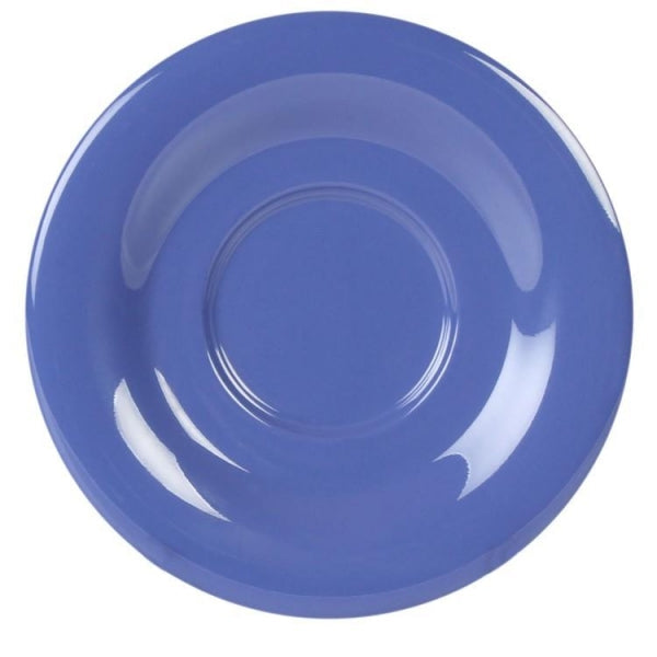Melamine Saucer for Bouillon Cup, Salad Bowl, Bulbous Mug and Stacking Cup - 12/Case Purple
