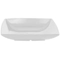 Classic Square Melamine White Salad Bowl 215mm x 215mm - Pack of 12 Default Title