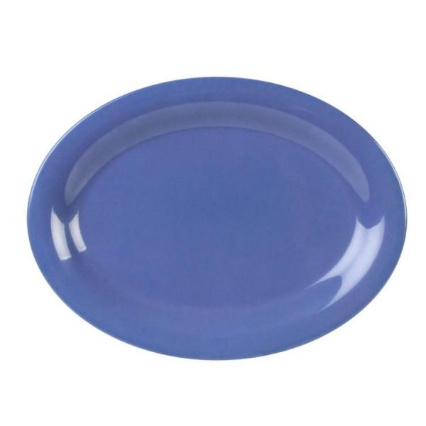 Purple Oval Platter 345mm x 265mm / (10.43 inches) - Pack Of 12 Default Title