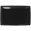 Classic Rectangular Black Melamine Tray 330mm x 165mm - Pack Of 12