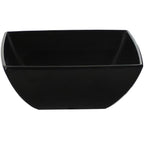 Classic Square Melamine Black Bowl 1800ml / 6oz - Pack of 12 Default Title