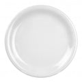 Narrow Rim White Melamine Plate 265mm / 10 ½in - Pack Of 12 Default Title