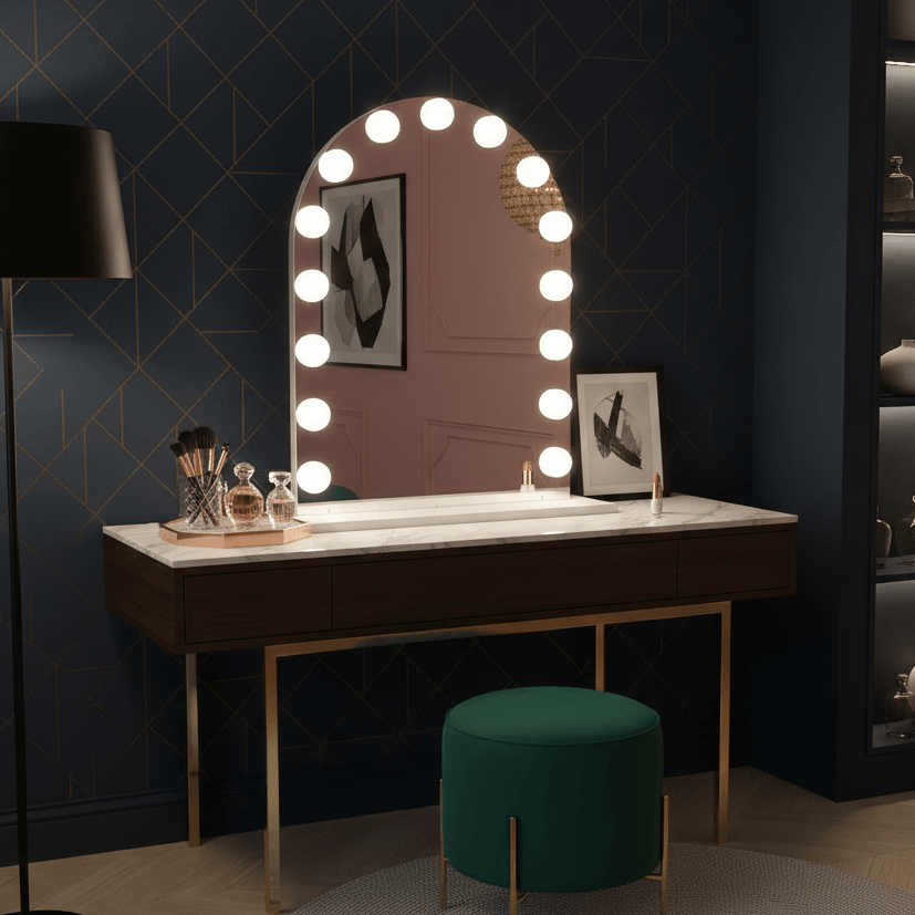 Arch Vanity Face LED Mirror 80 x 60cm
