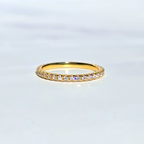 Classic Eternity Ring (1.8 mm) in 18k Gold Vermeil